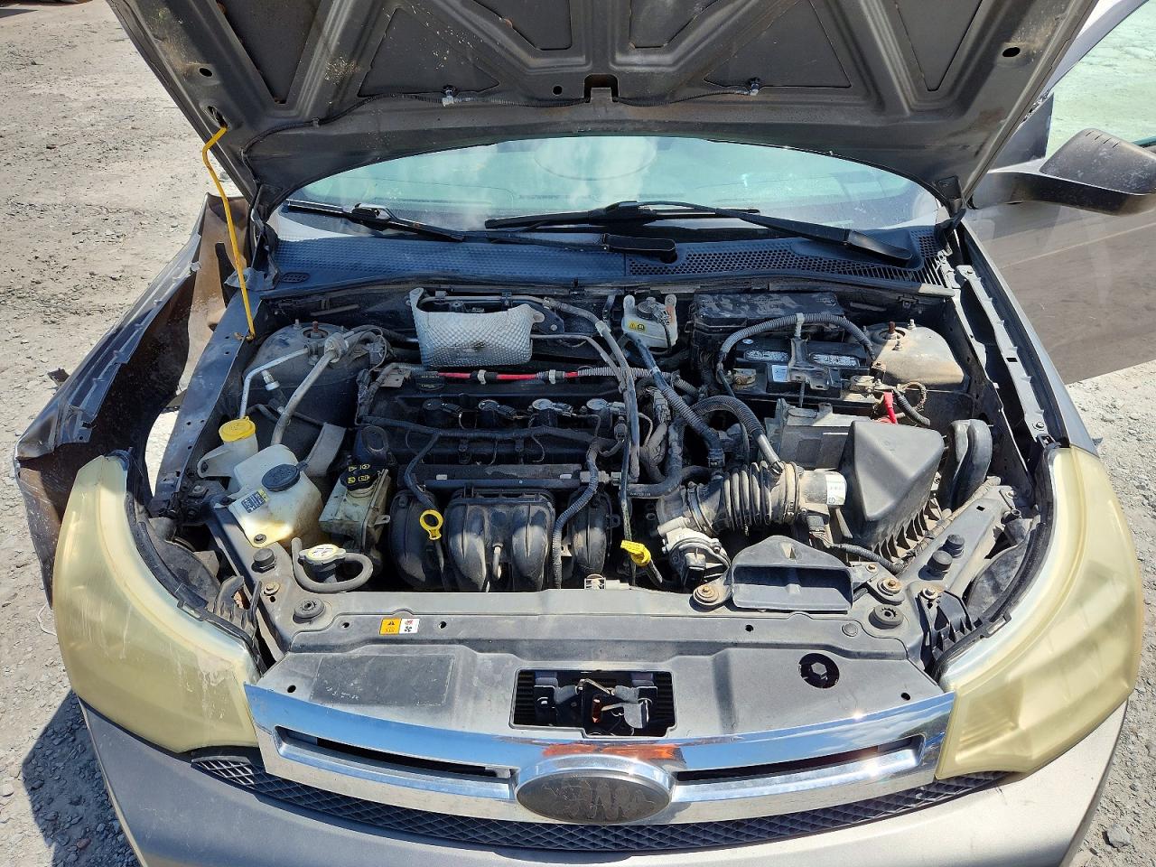 2010 Ford Focus Se Gray vin: 1FAHP3FN2AW254283