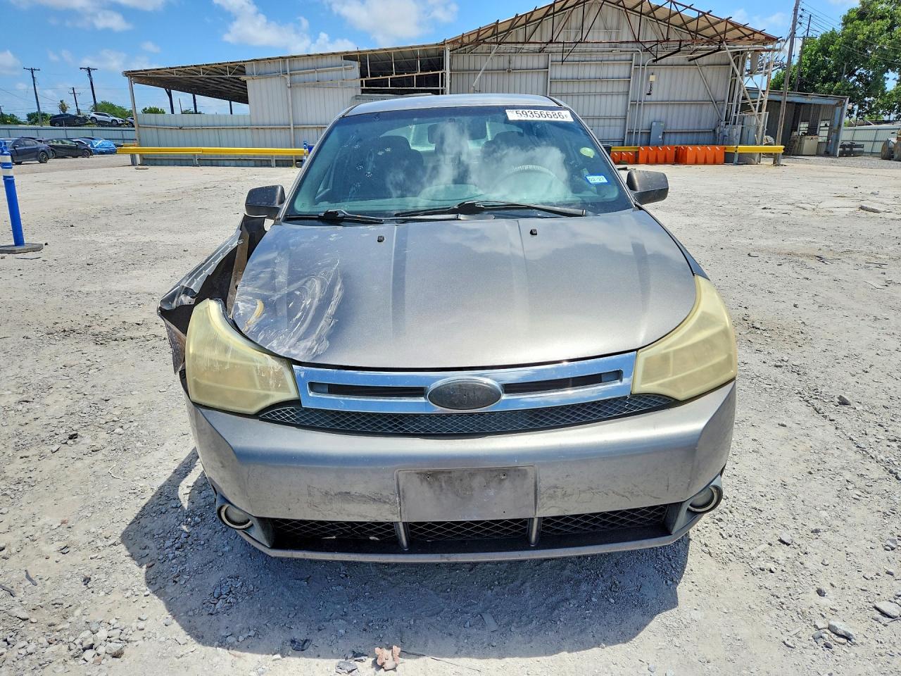 2010 Ford Focus Se Gray vin: 1FAHP3FN2AW254283