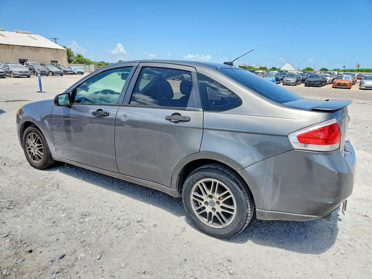 2010 Ford Focus Se Gray vin: 1FAHP3FN2AW254283