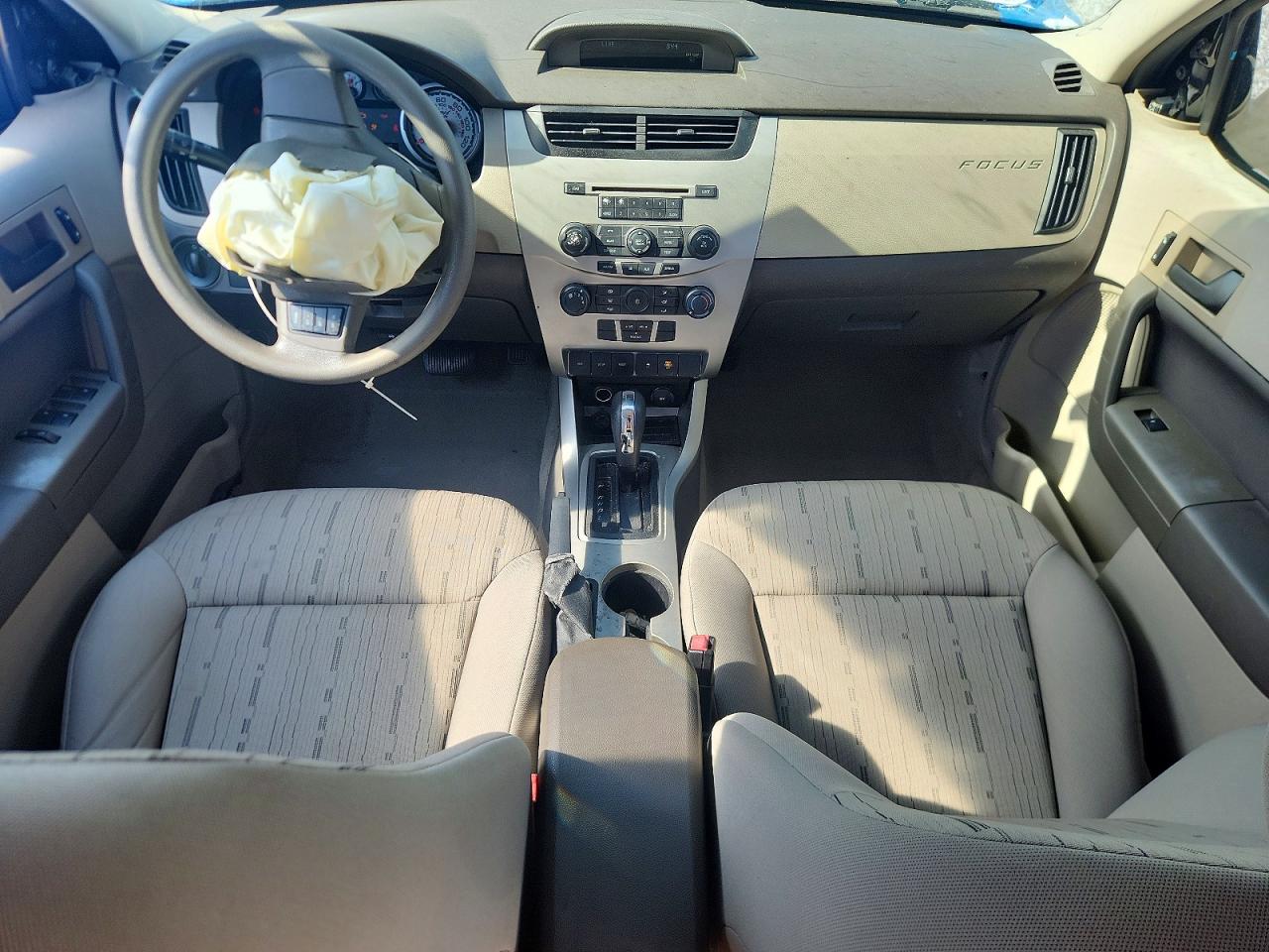 2010 Ford Focus Se Black vin: 1FAHP3FN2AW276865
