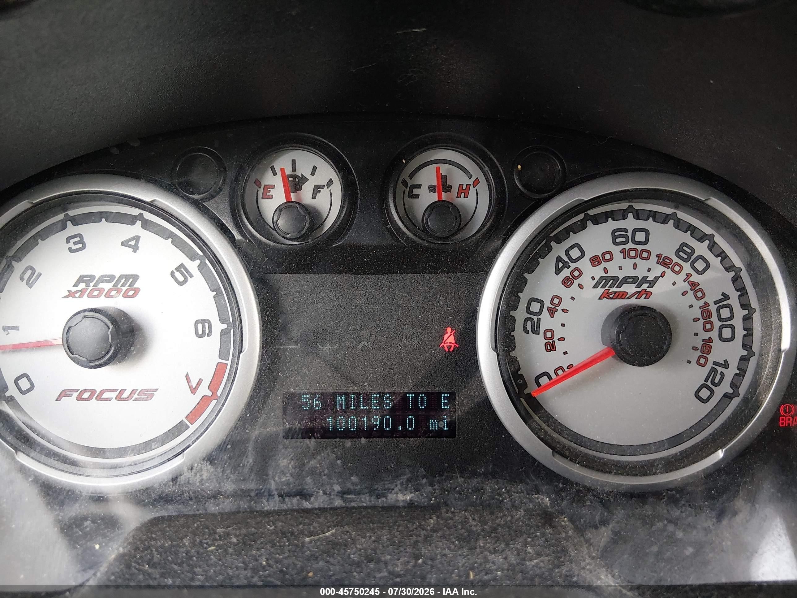 2010 Ford Focus Se Red vin: 1FAHP3FN2AW279460