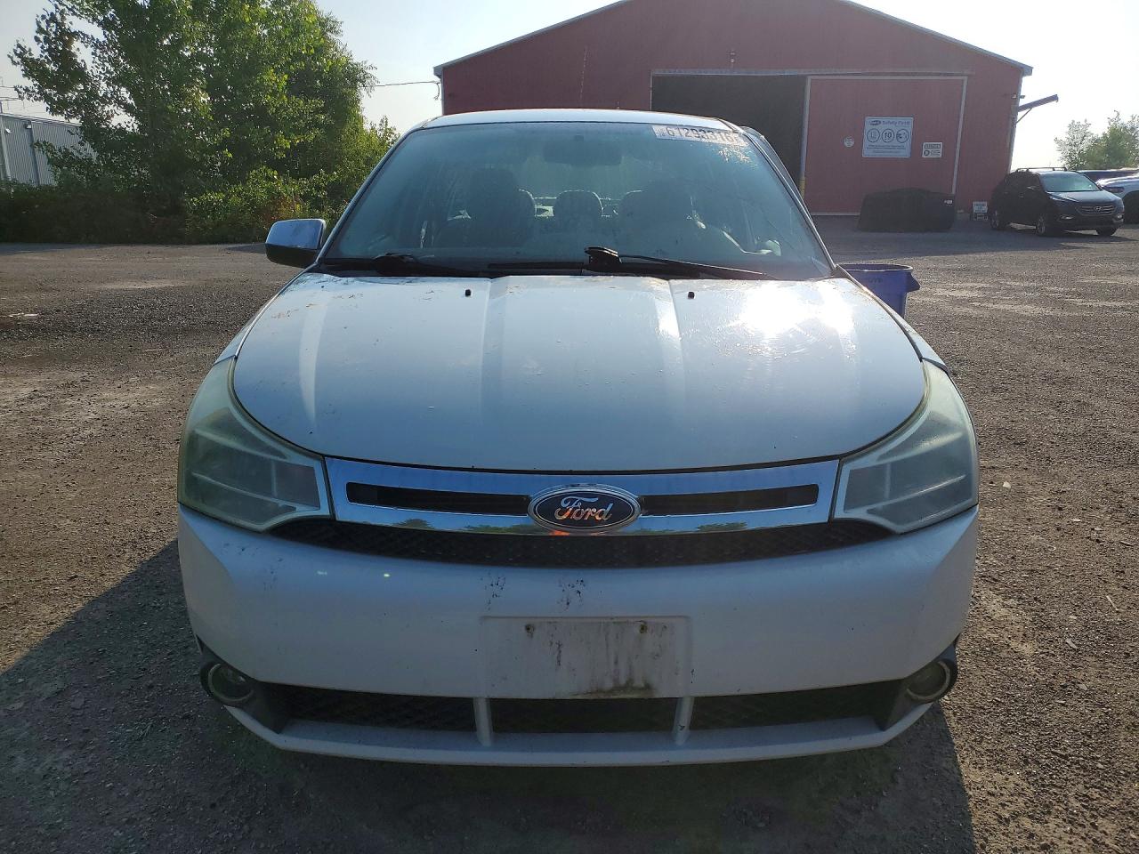 2010 Ford Focus Se White vin: 1FAHP3FN2AW284156