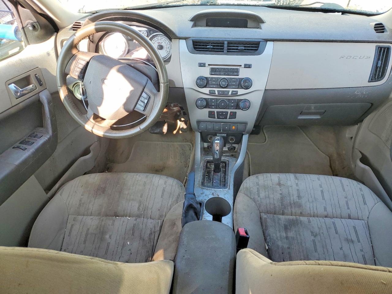 2010 Ford Focus Se White vin: 1FAHP3FN2AW284156