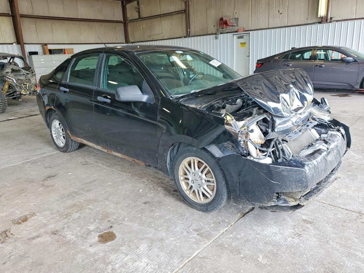 2011 Ford Focus Se Black vin: 1FAHP3FN2BW117426