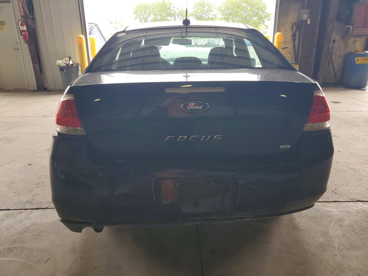 2011 Ford Focus Se Black vin: 1FAHP3FN2BW117426