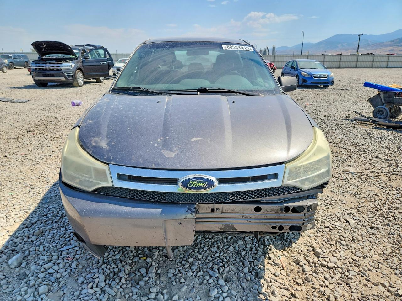 2011 Ford Focus Se Gray vin: 1FAHP3FN2BW119323