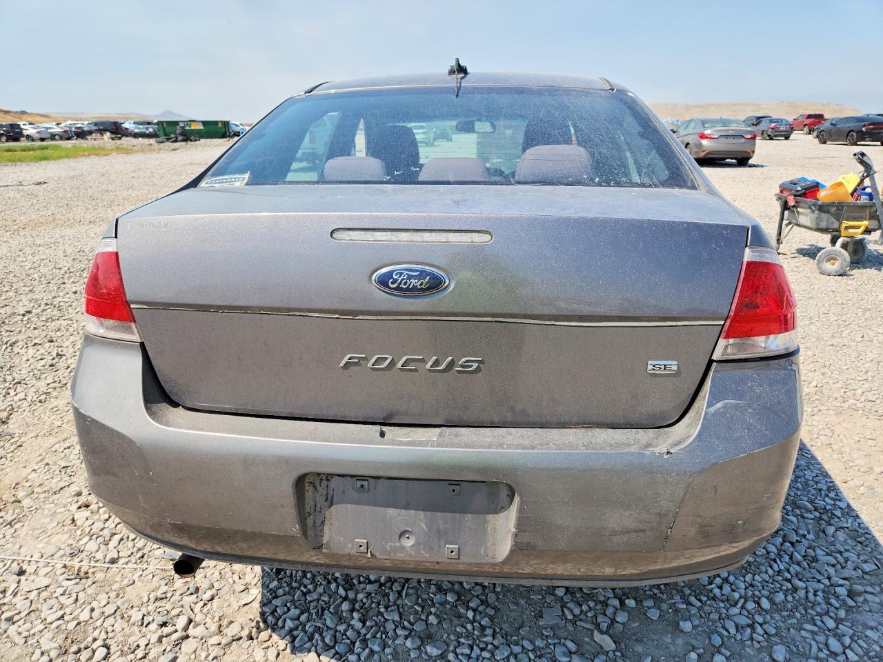 2011 Ford Focus Se Gray vin: 1FAHP3FN2BW119323