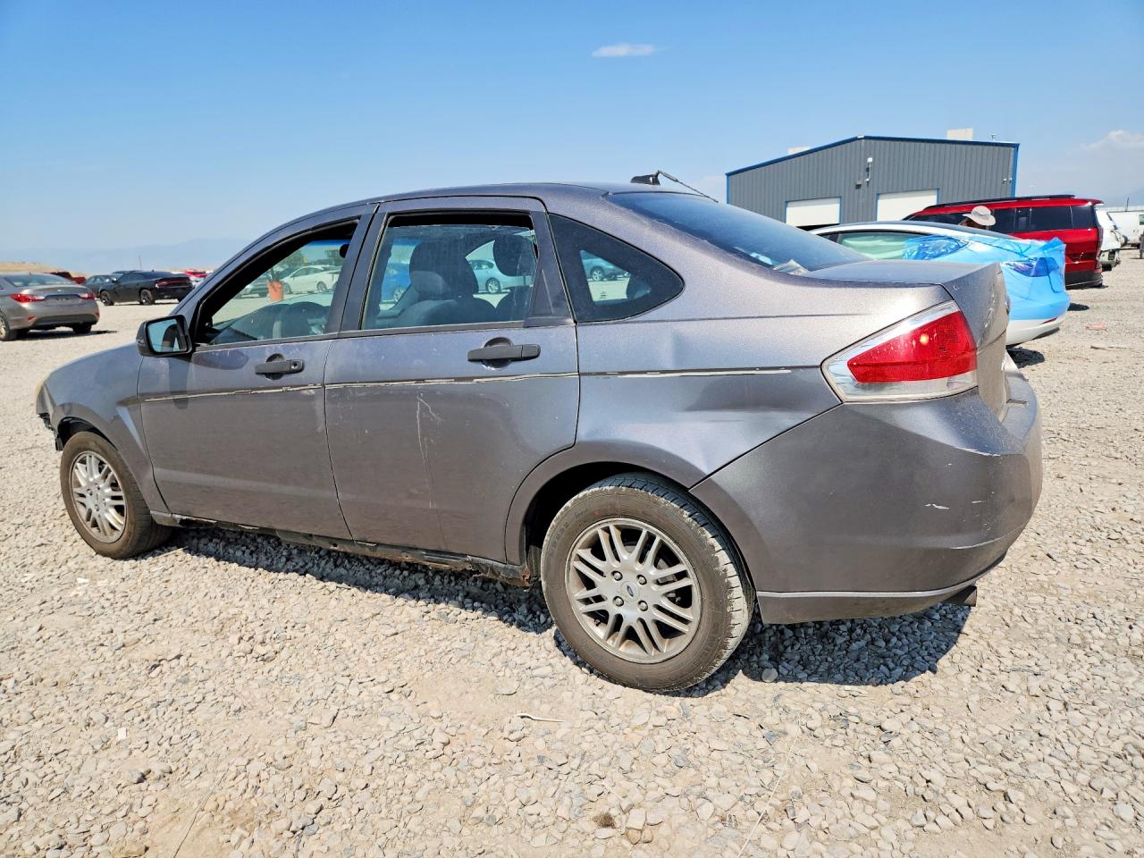 2011 Ford Focus Se Gray vin: 1FAHP3FN2BW119323