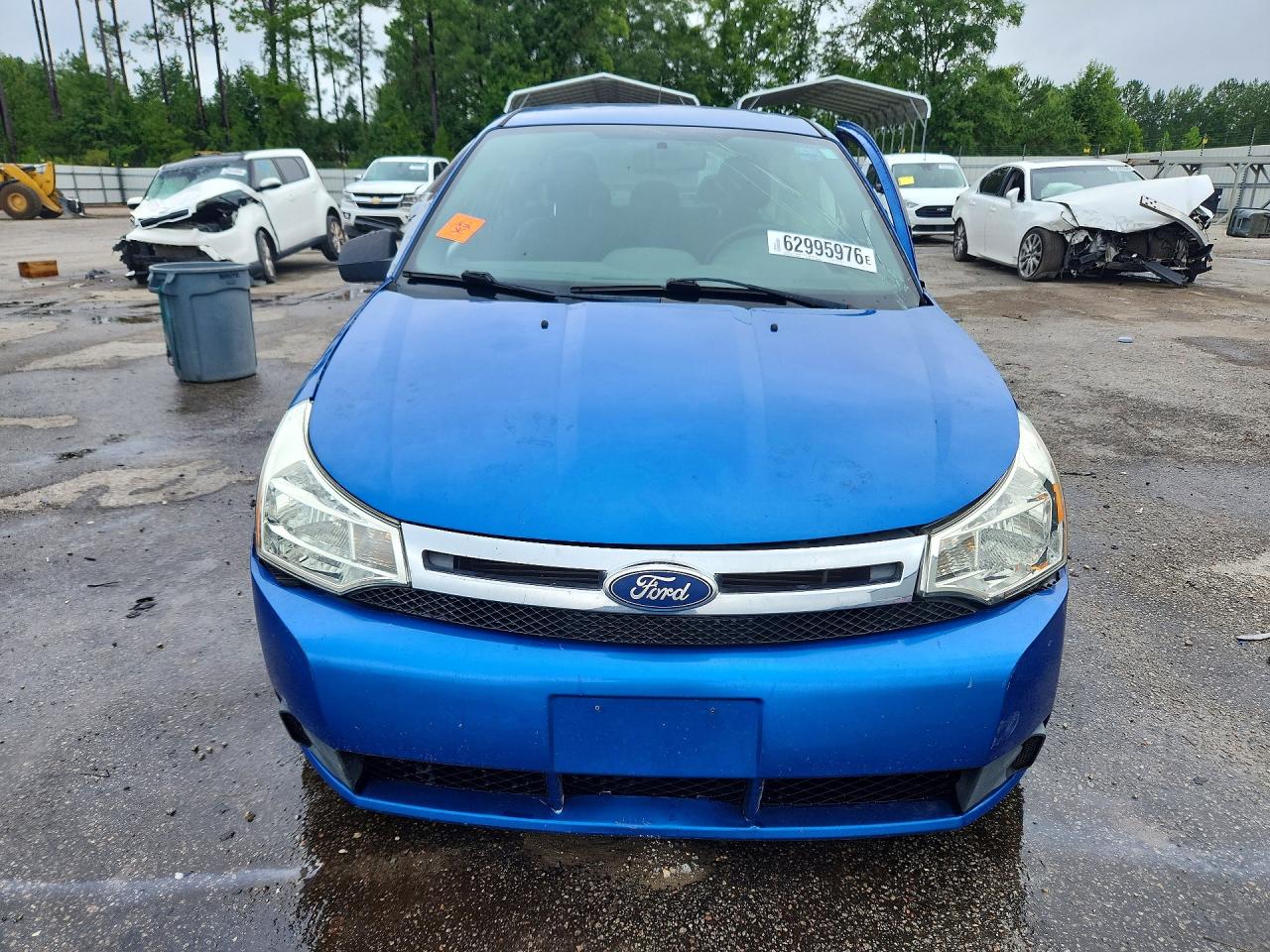 2011 Ford Focus Se Blue vin: 1FAHP3FN2BW157117