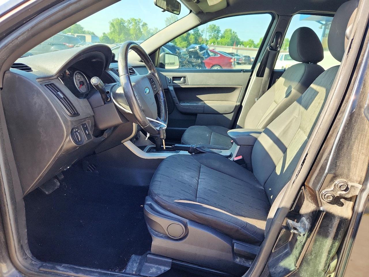 2011 Ford Focus Se Black vin: 1FAHP3FN2BW160860