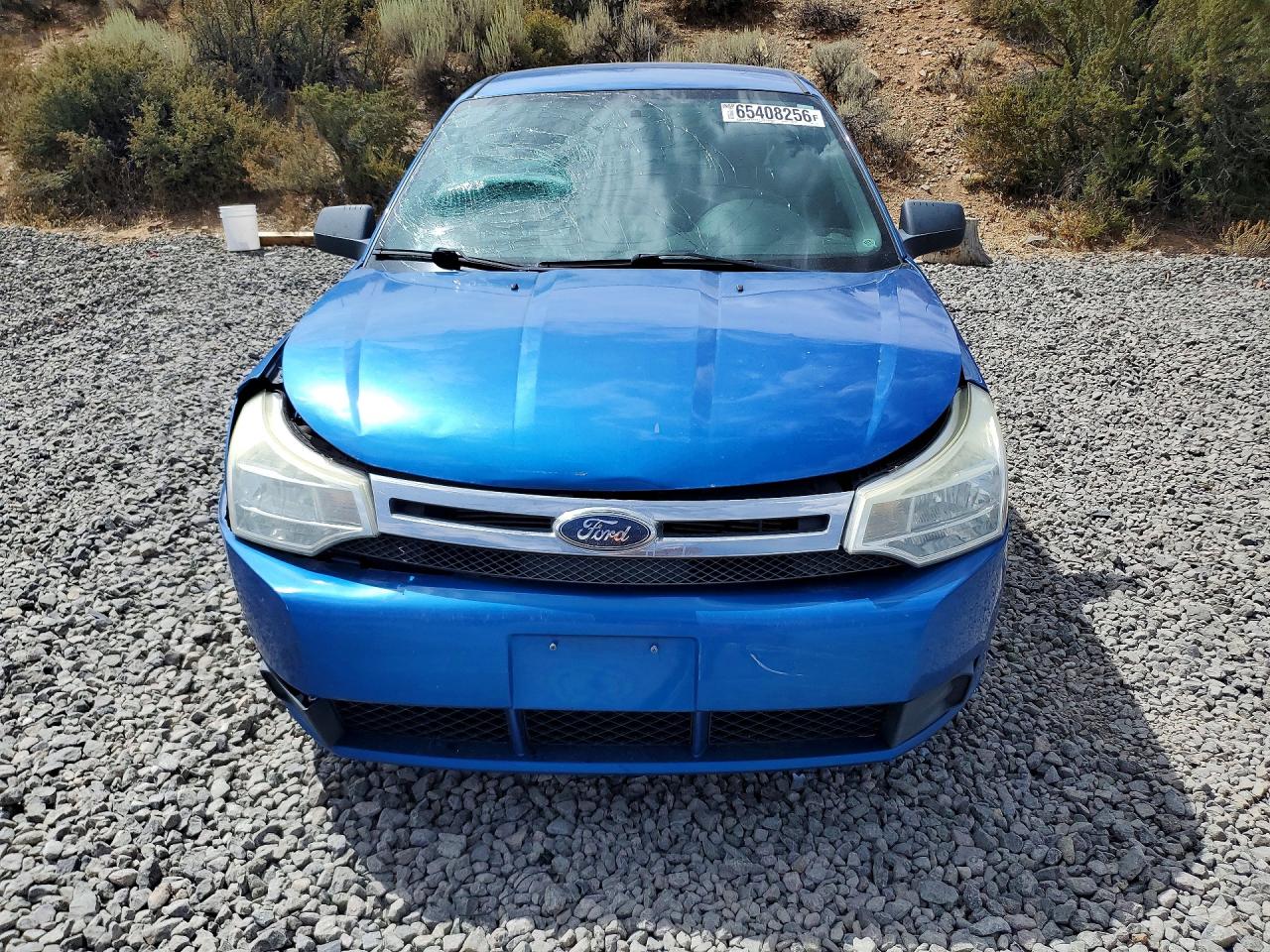 2010 Ford Focus Se Blue vin: 1FAHP3FN3AW115263