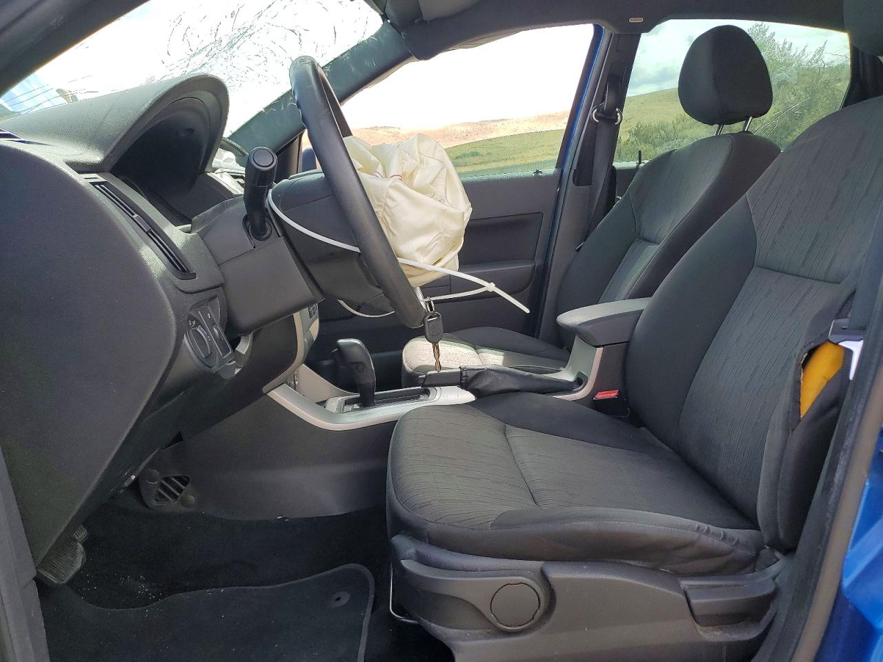 2010 Ford Focus Se Blue vin: 1FAHP3FN3AW115263