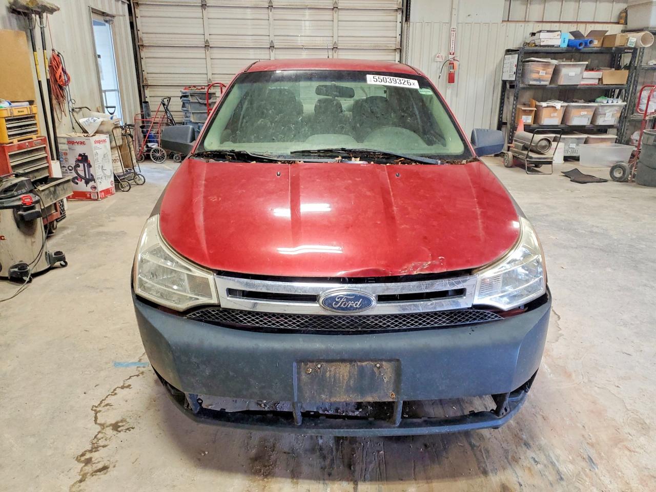 2007 Ford Focus Red vin: 1FAHP3FN3AW161014