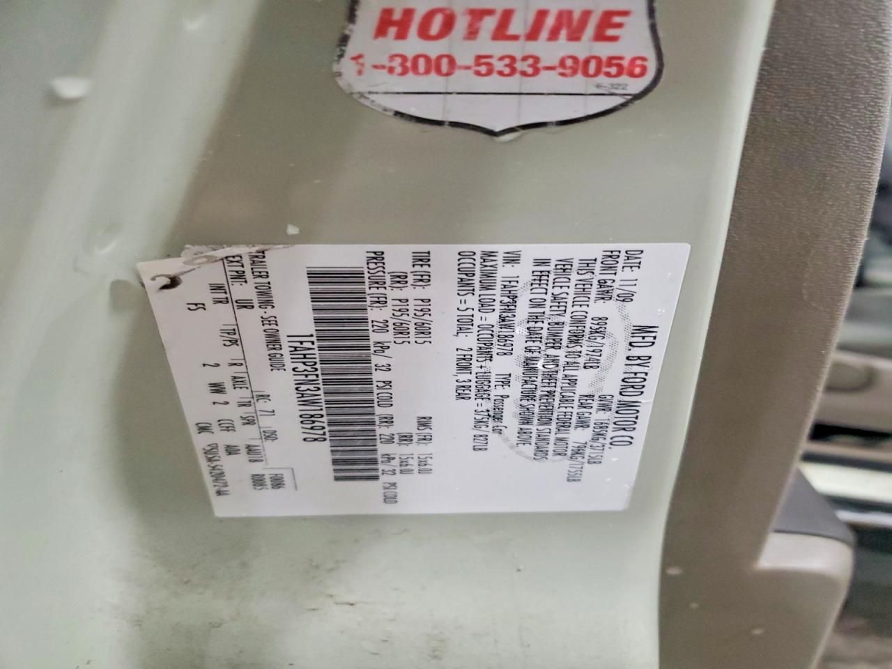 2010 Ford Focus Se Green vin: 1FAHP3FN3AW186978