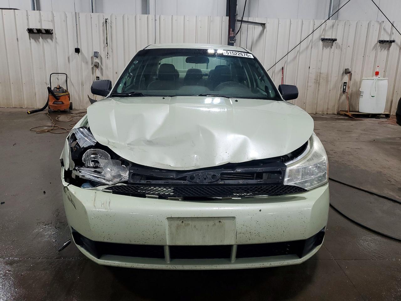2010 Ford Focus Se Green vin: 1FAHP3FN3AW186978