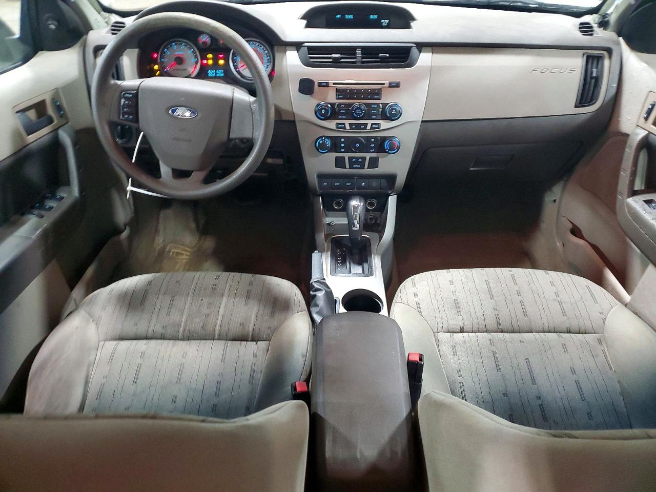 2010 Ford Focus Se Green vin: 1FAHP3FN3AW186978