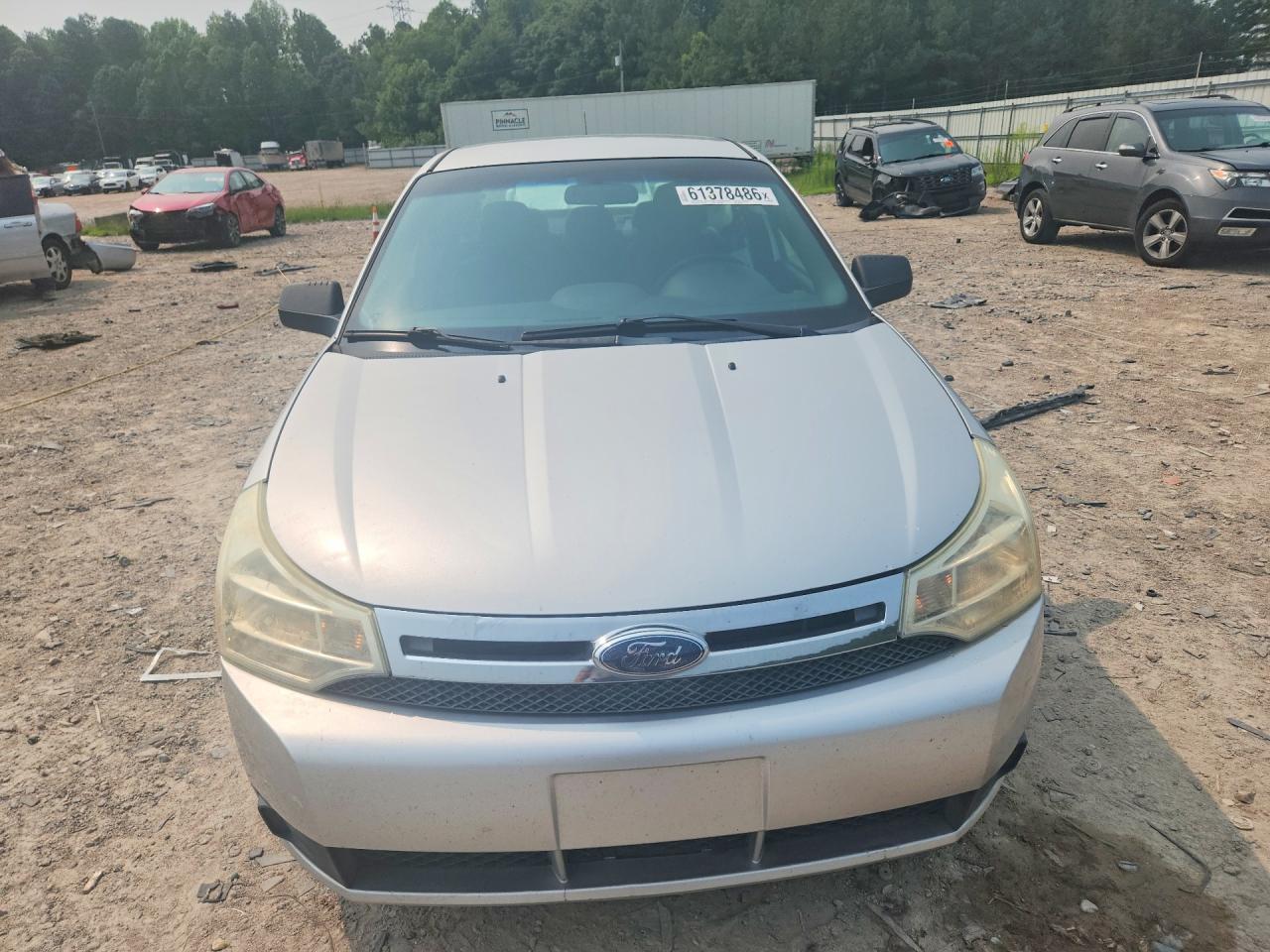 2010 Ford Focus Gray vin: 1FAHP3FN3AW218134