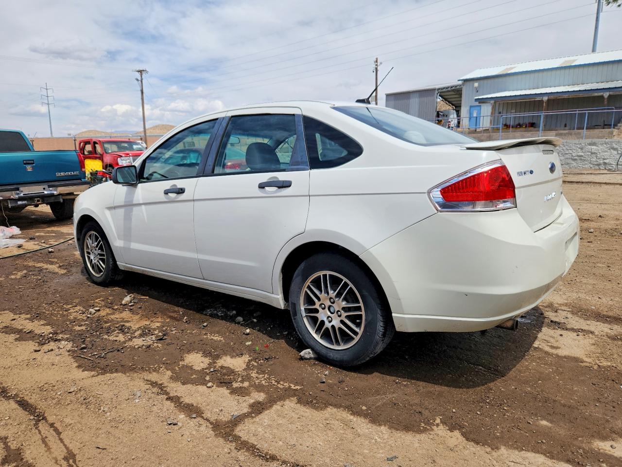 2010 Ford Focus Se White vin: 1FAHP3FN3AW258780