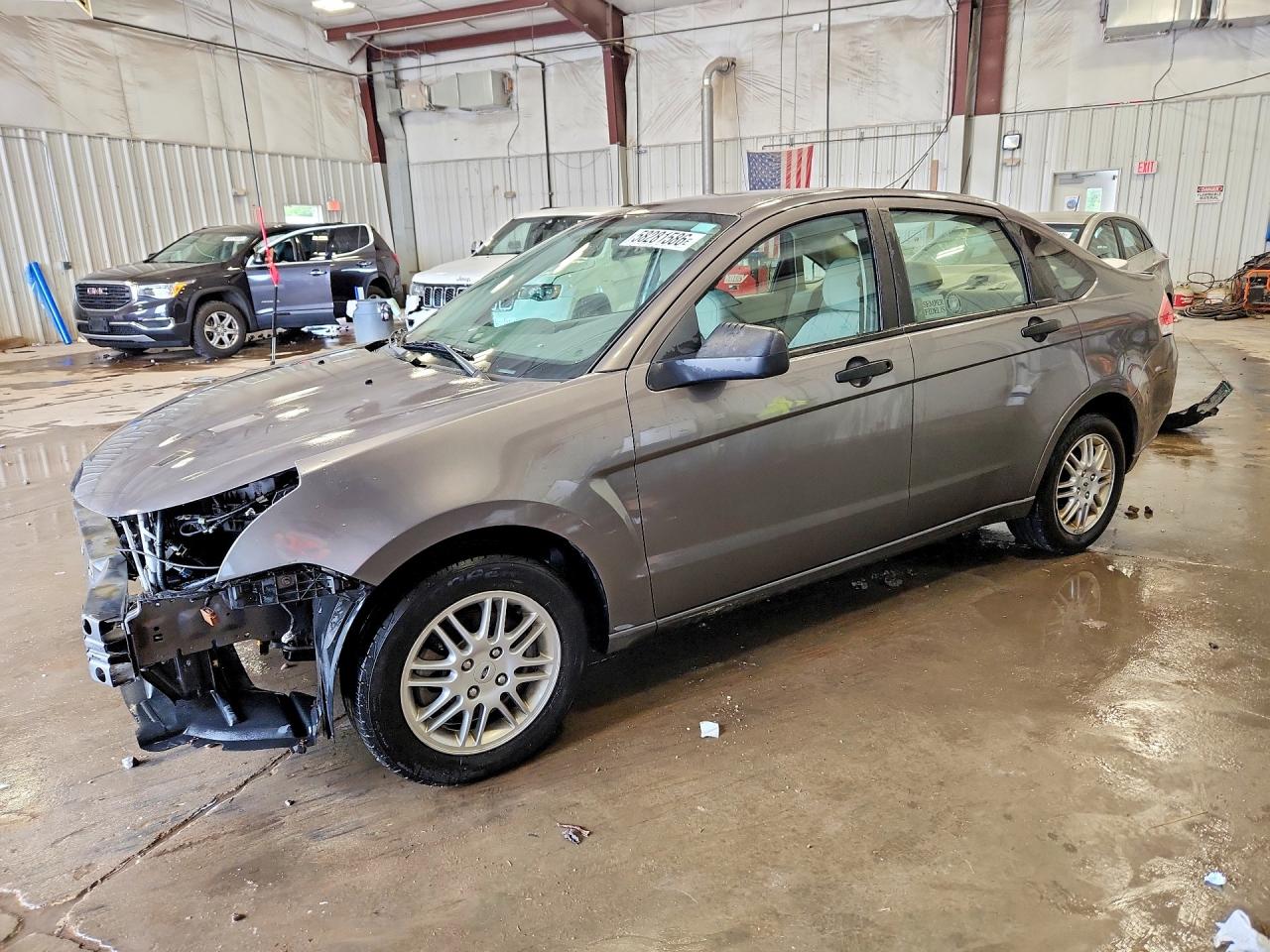 2011 Ford Focus Se Gray vin: 1FAHP3FN3BW101297