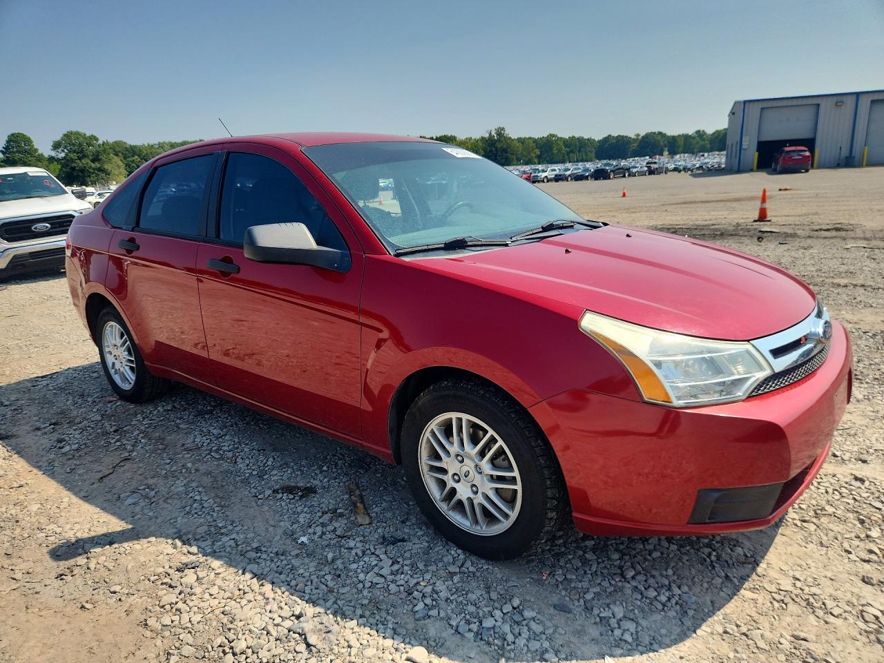 2011 Ford Focus Se Maroon vin: 1FAHP3FN3BW124580