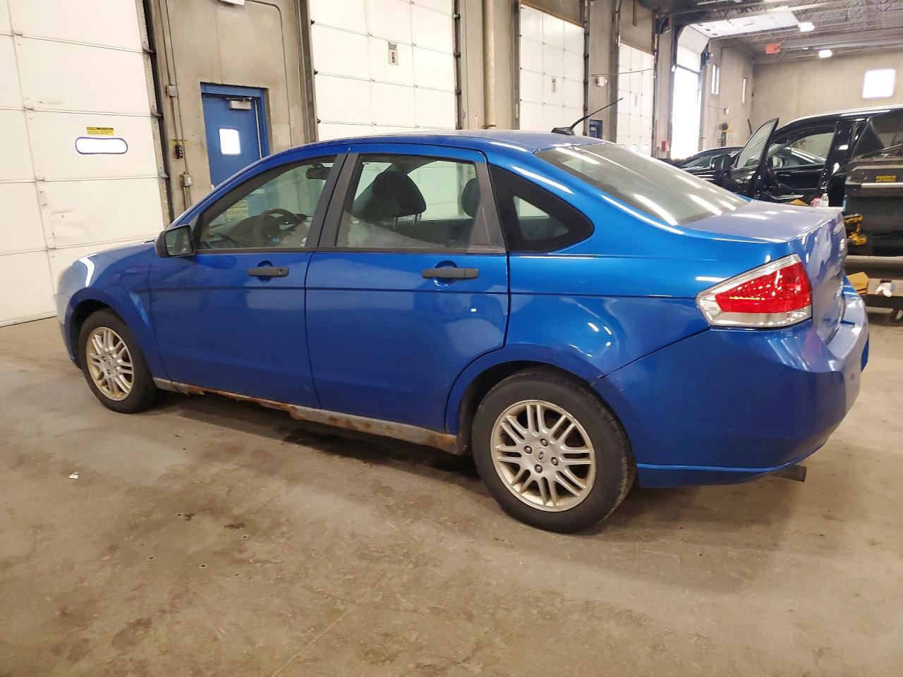 2011 Ford Focus Se Blue vin: 1FAHP3FN3BW131822