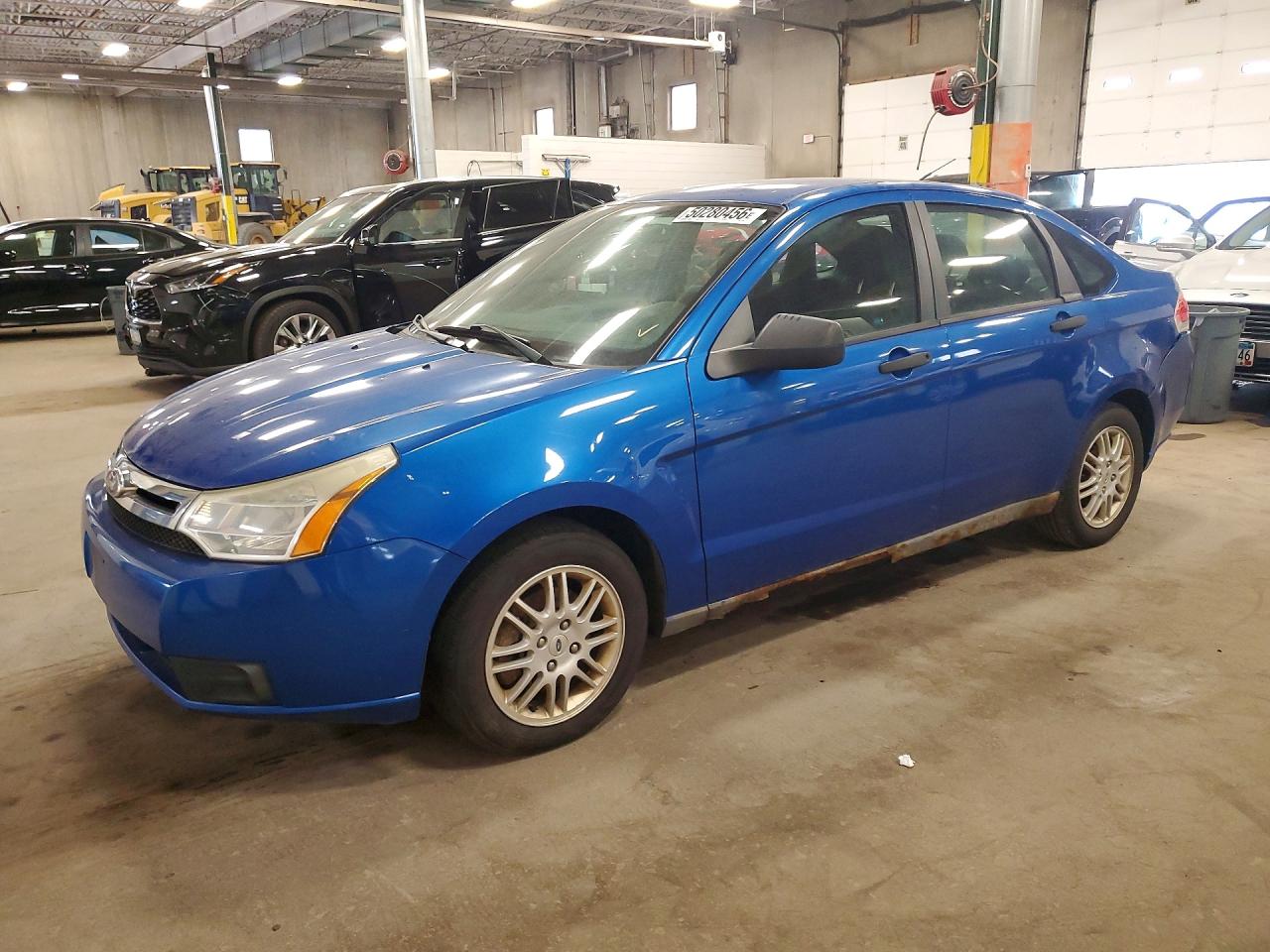 2011 Ford Focus Se Blue vin: 1FAHP3FN3BW131822