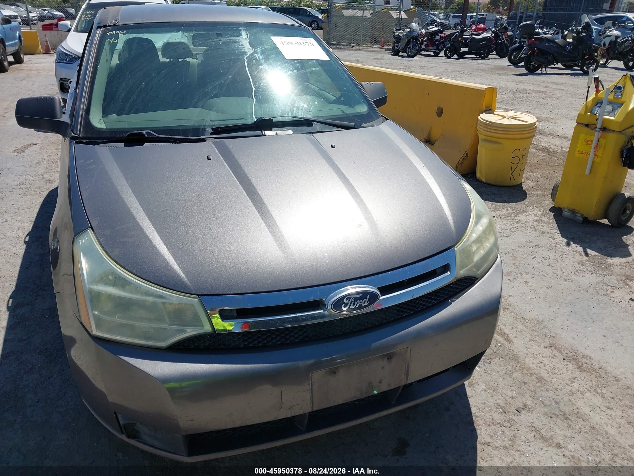 2011 Ford Focus Se Gray vin: 1FAHP3FN3BW150855