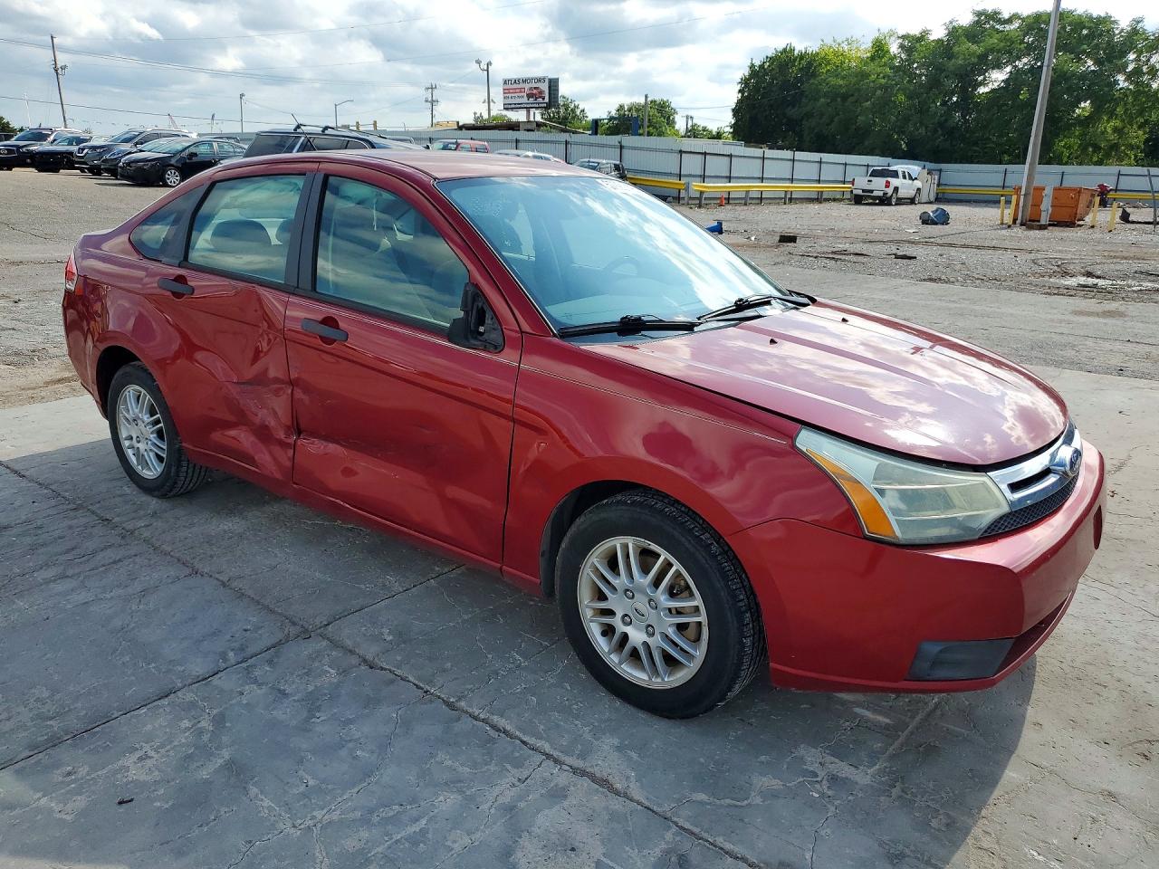 2011 Ford Focus Se Red vin: 1FAHP3FN3BW179241