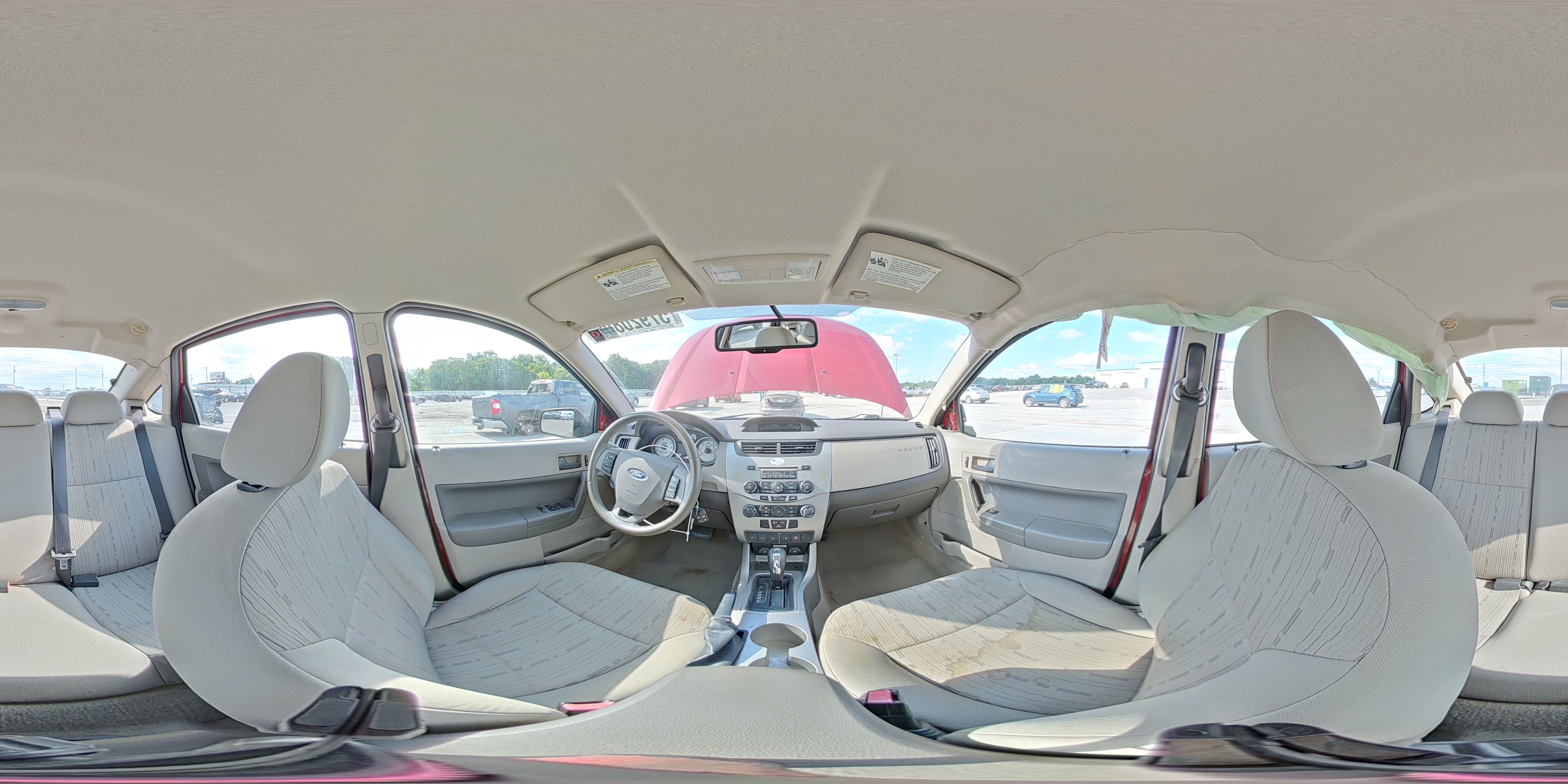 2011 Ford Focus Se Red vin: 1FAHP3FN3BW179241