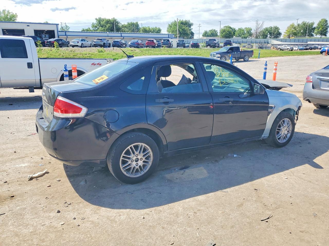 2011 Ford Focus Se Черный vin: 1FAHP3FN3BW184035