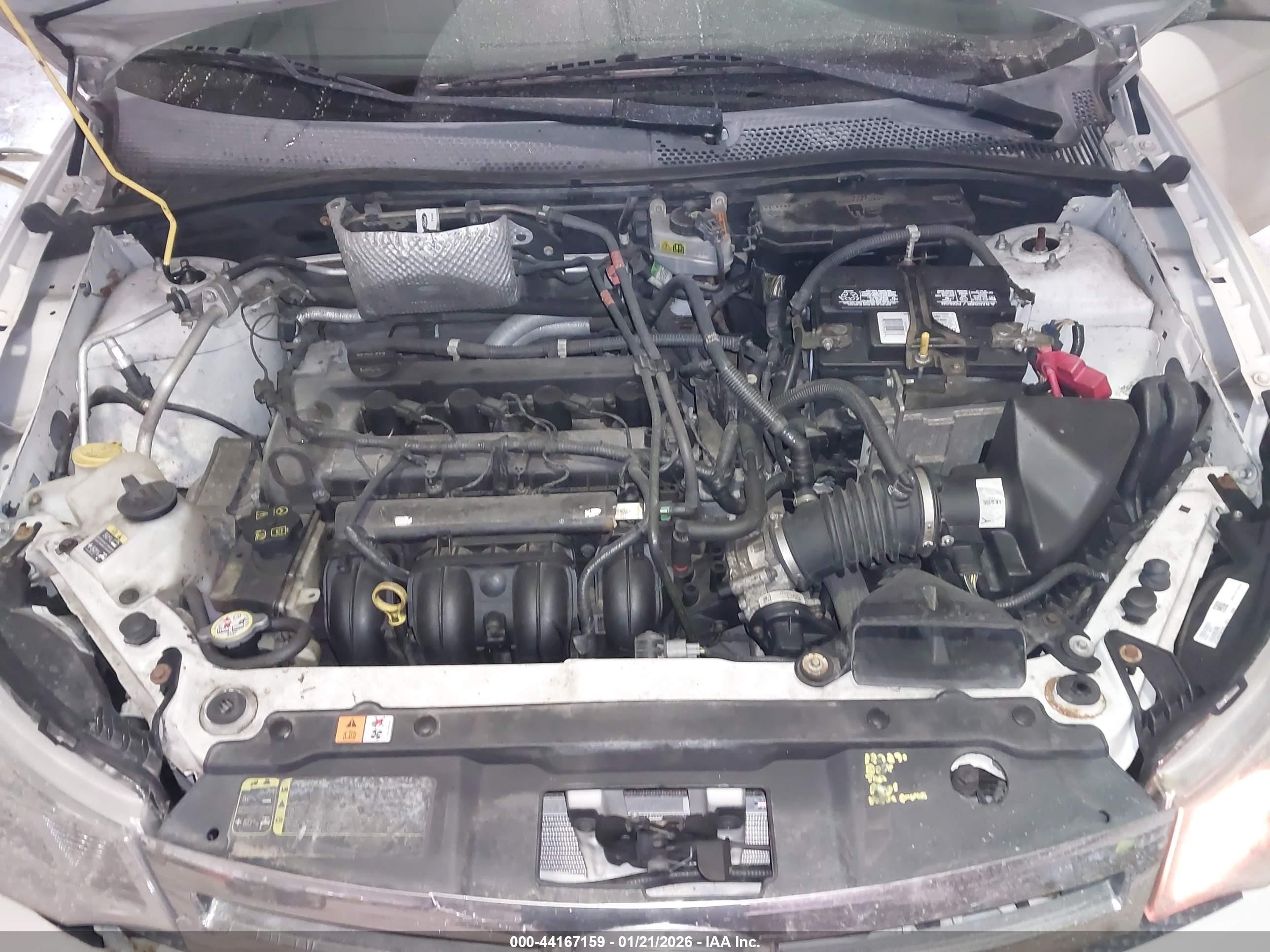 2011 Ford Focus Se White vin: 1FAHP3FN3BW201268