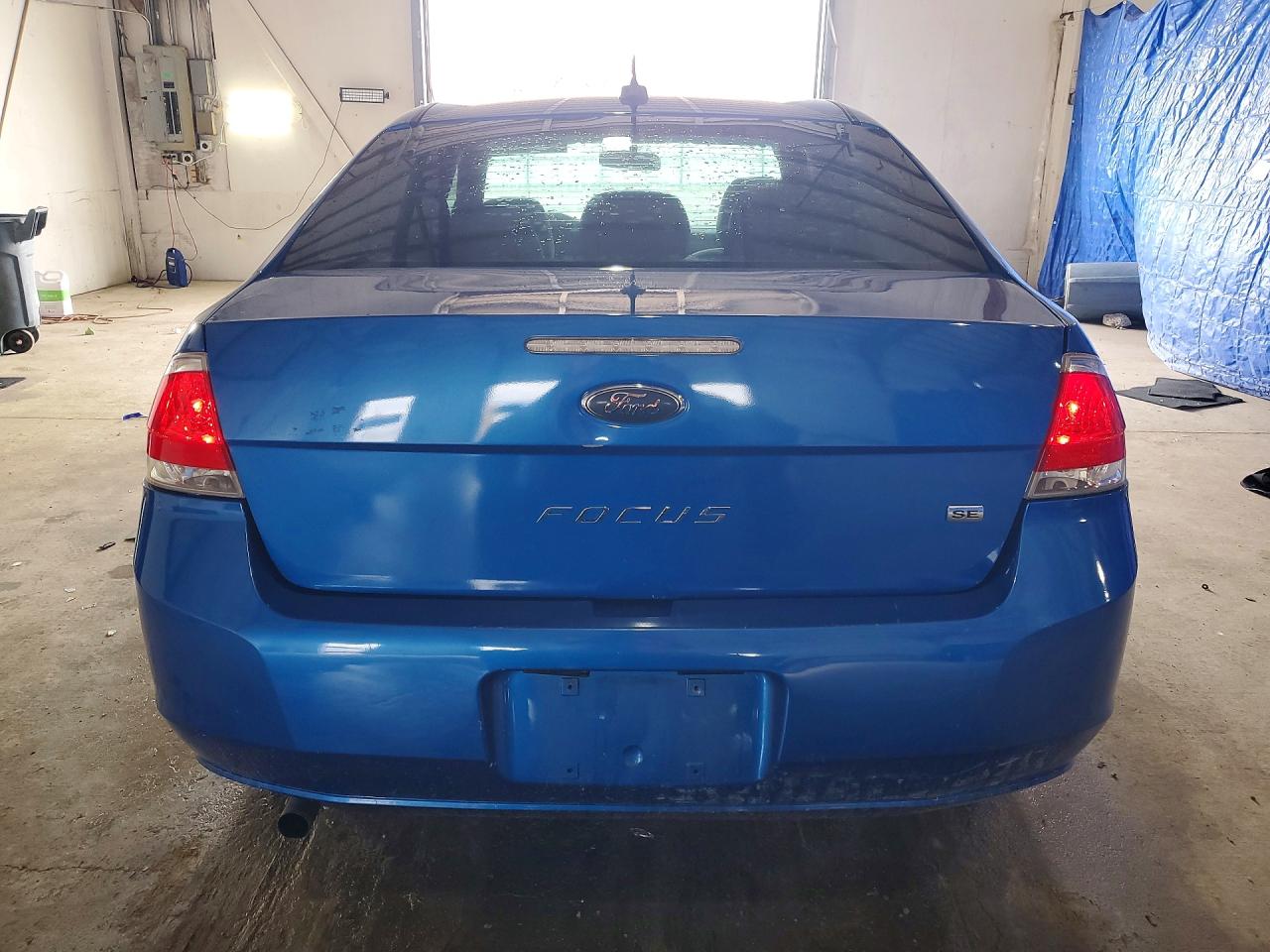 2011 Ford Focus Se Blue vin: 1FAHP3FN3BW201531