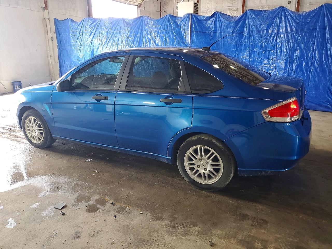 2011 Ford Focus Se Blue vin: 1FAHP3FN3BW201531