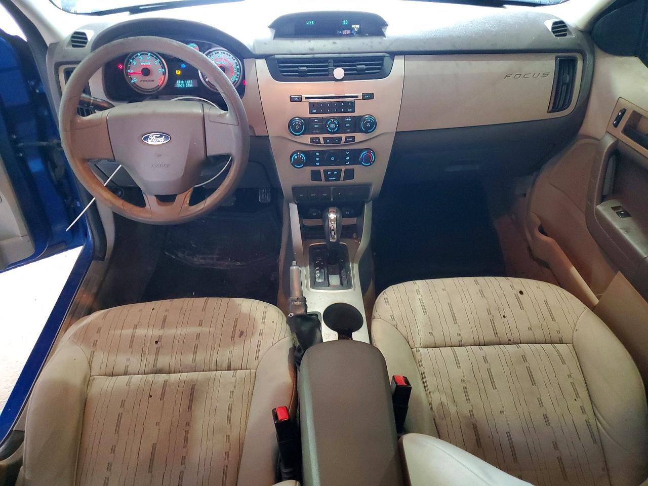 2011 Ford Focus Se Blue vin: 1FAHP3FN3BW201531
