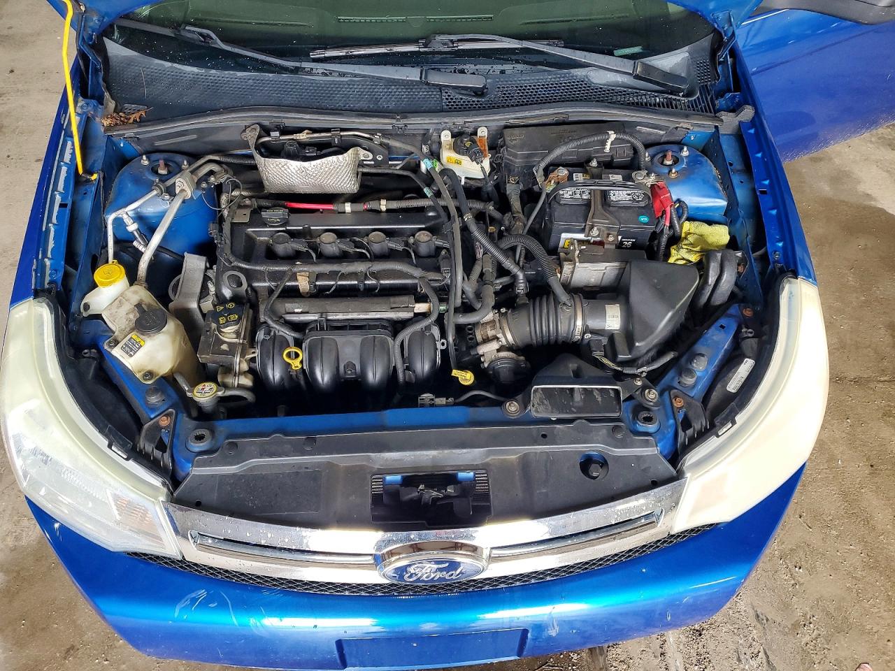 2011 Ford Focus Se Blue vin: 1FAHP3FN3BW201531