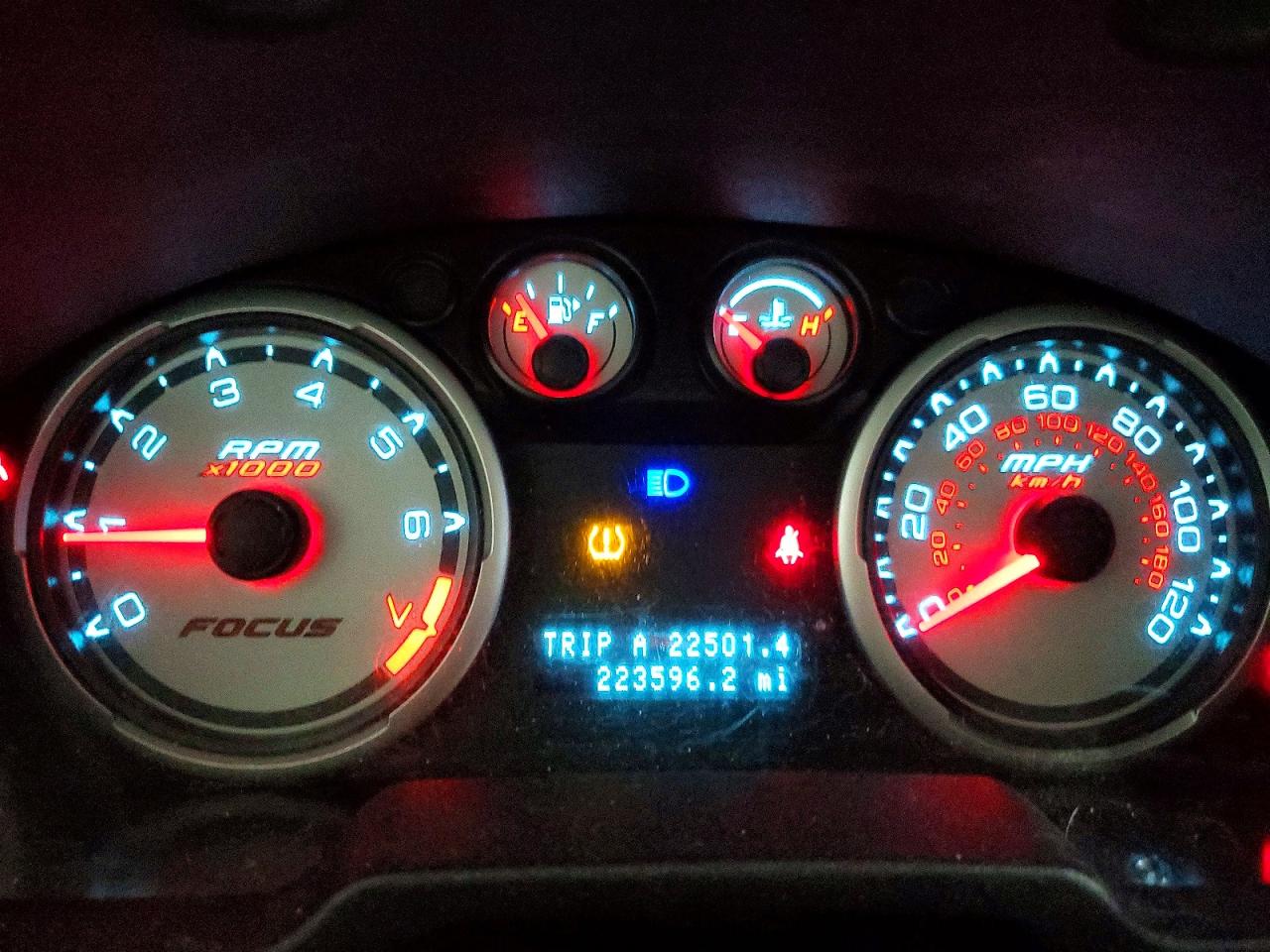 2011 Ford Focus Se Blue vin: 1FAHP3FN3BW201531