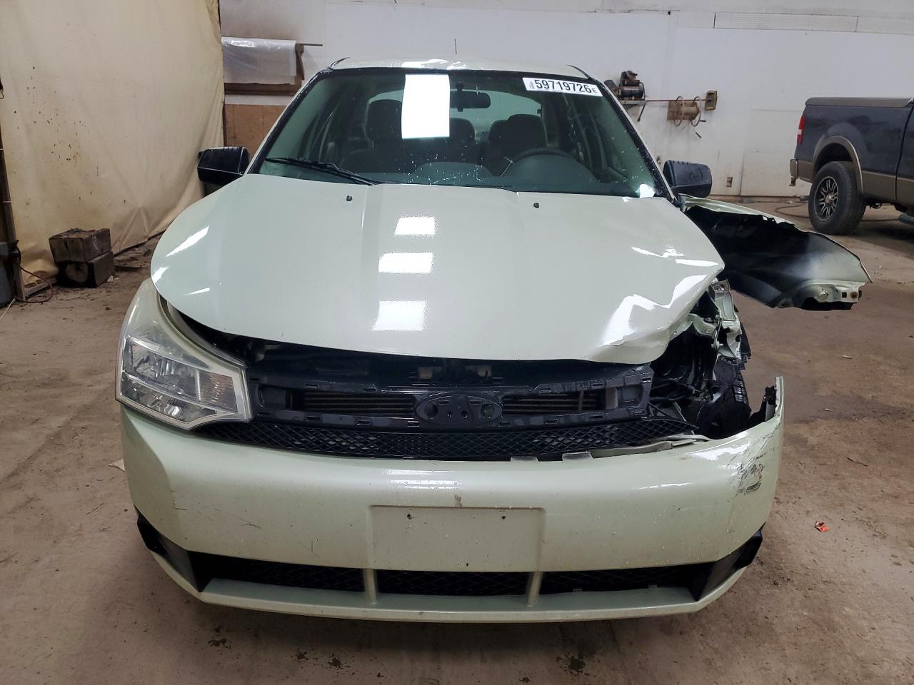 2010 Ford Focus Se Green vin: 1FAHP3FN4AW150104
