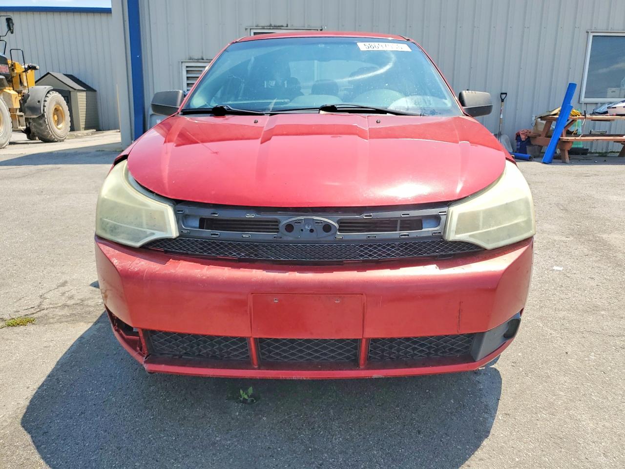 2010 Ford Focus Se Красный vin: 1FAHP3FN4AW190456