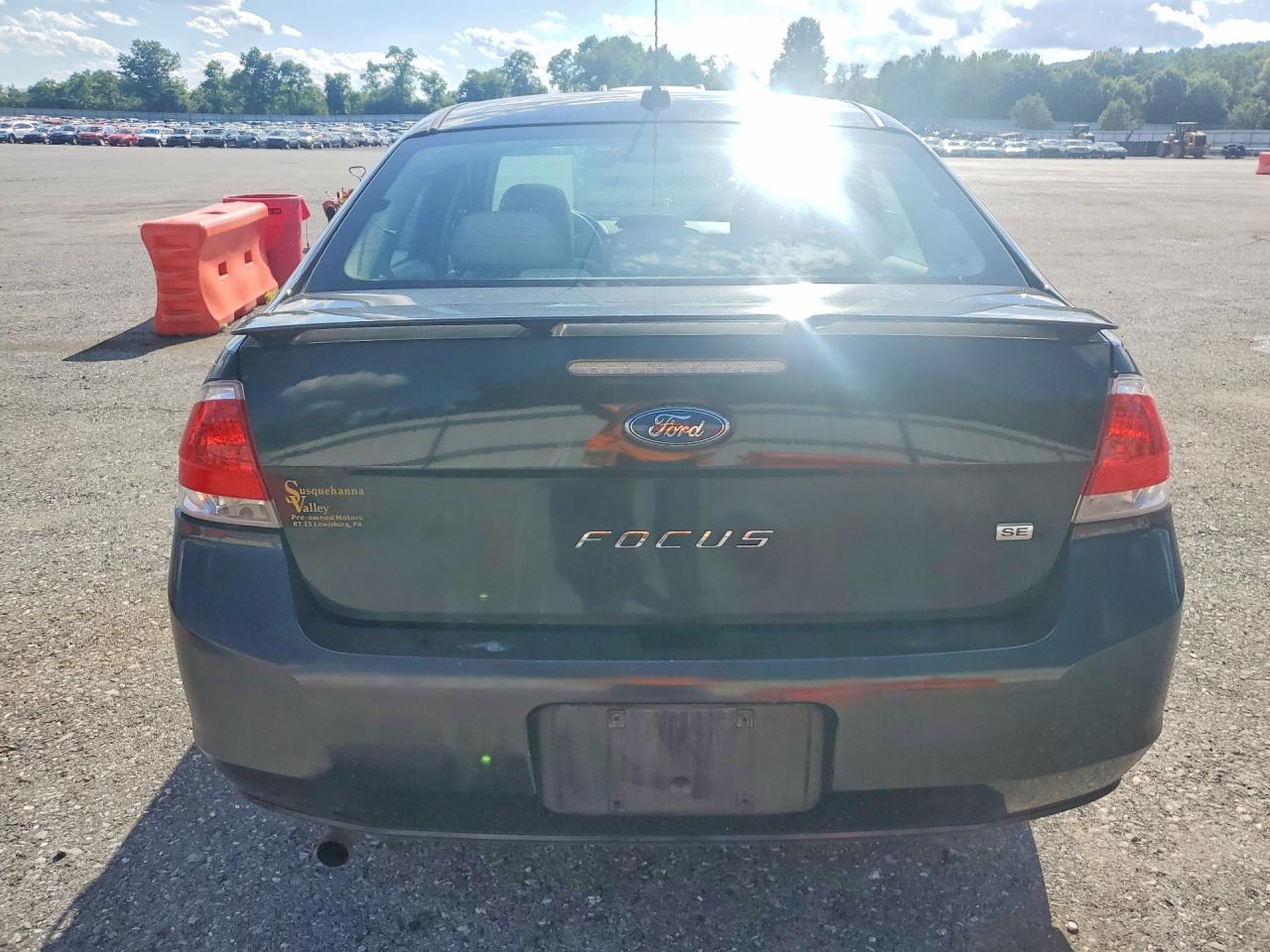 2010 Ford Focus Se Black vin: 1FAHP3FN4AW198069