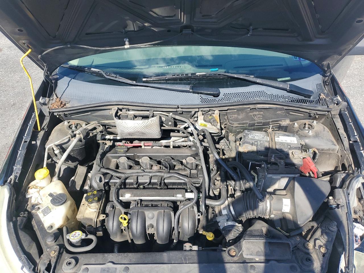 2010 Ford Focus Se Black vin: 1FAHP3FN4AW198069