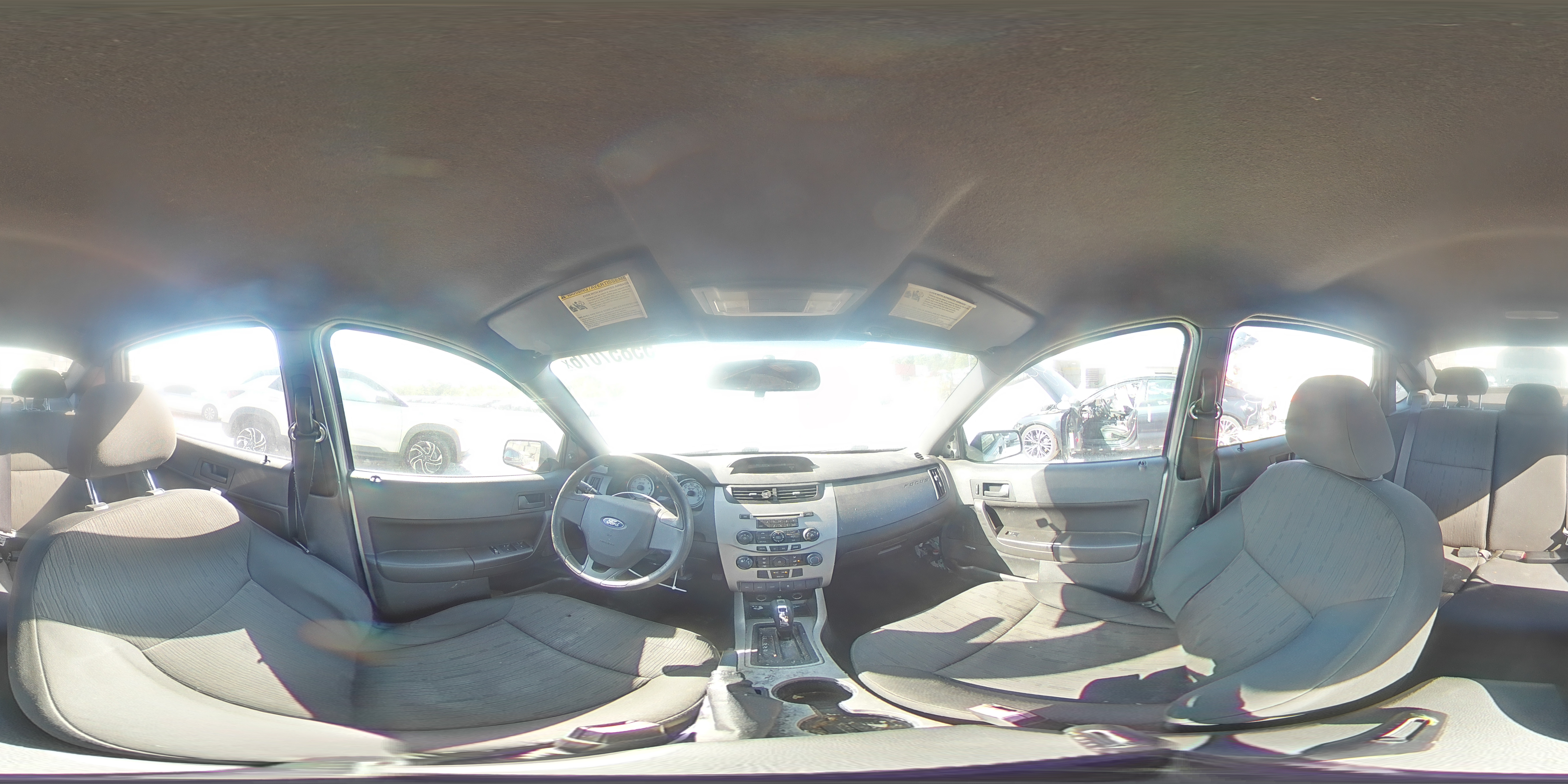 2010 Ford Focus Se Silver vin: 1FAHP3FN4AW258156