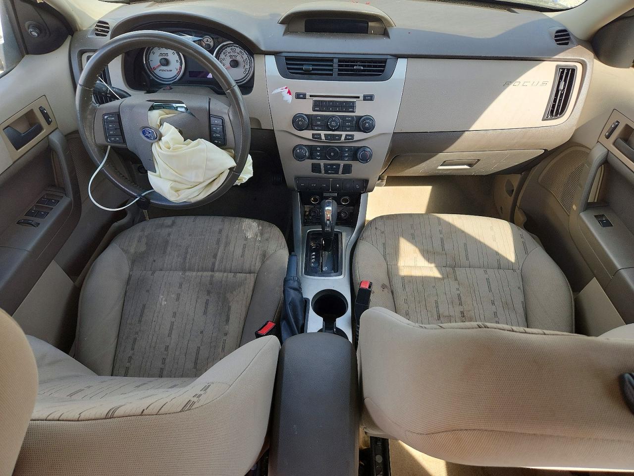2010 Ford Focus Se Blue vin: 1FAHP3FN4AW261252