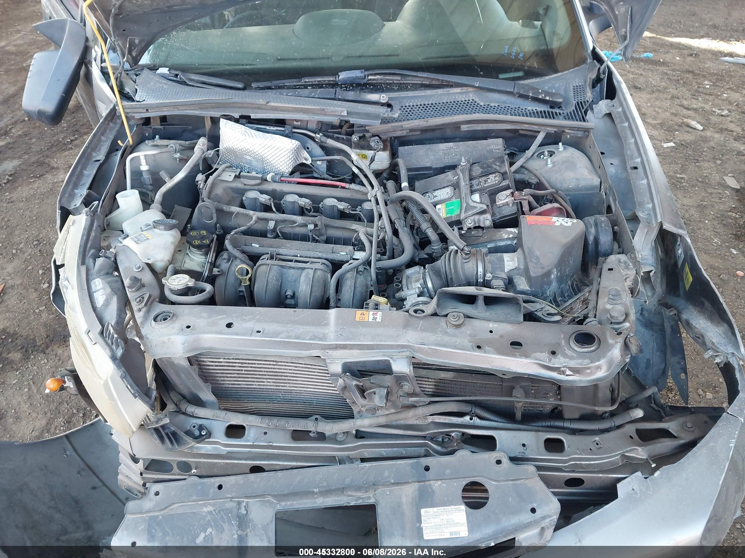 2010 Ford Focus Se Gray vin: 1FAHP3FN4AW282019