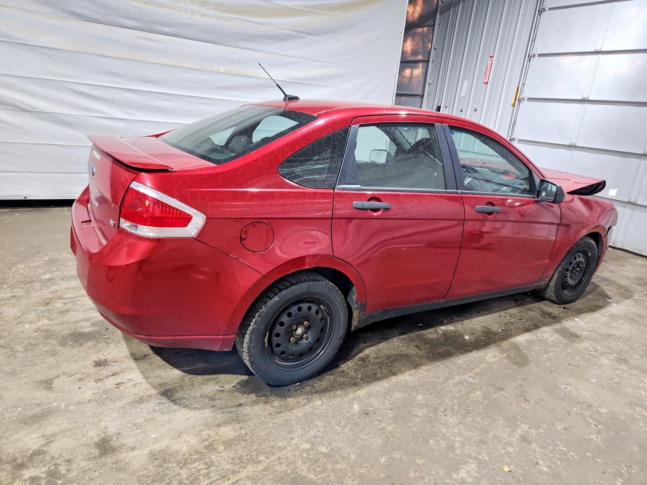 2010 Ford Focus Se Красный vin: 1FAHP3FN4AW284420