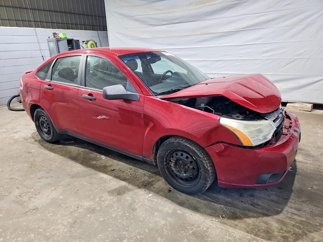 2010 Ford Focus Se Красный vin: 1FAHP3FN4AW284420