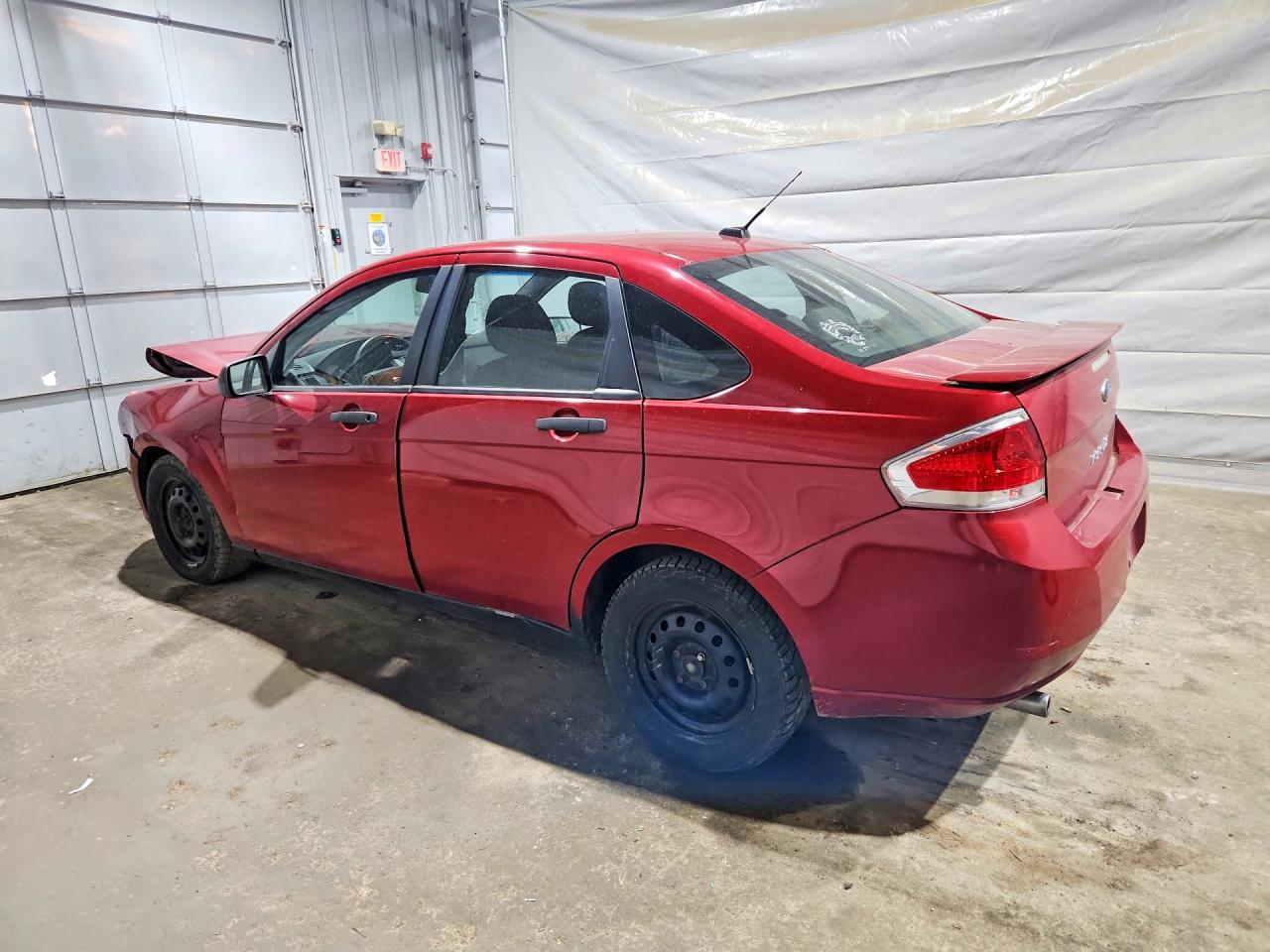 2010 Ford Focus Se Красный vin: 1FAHP3FN4AW284420