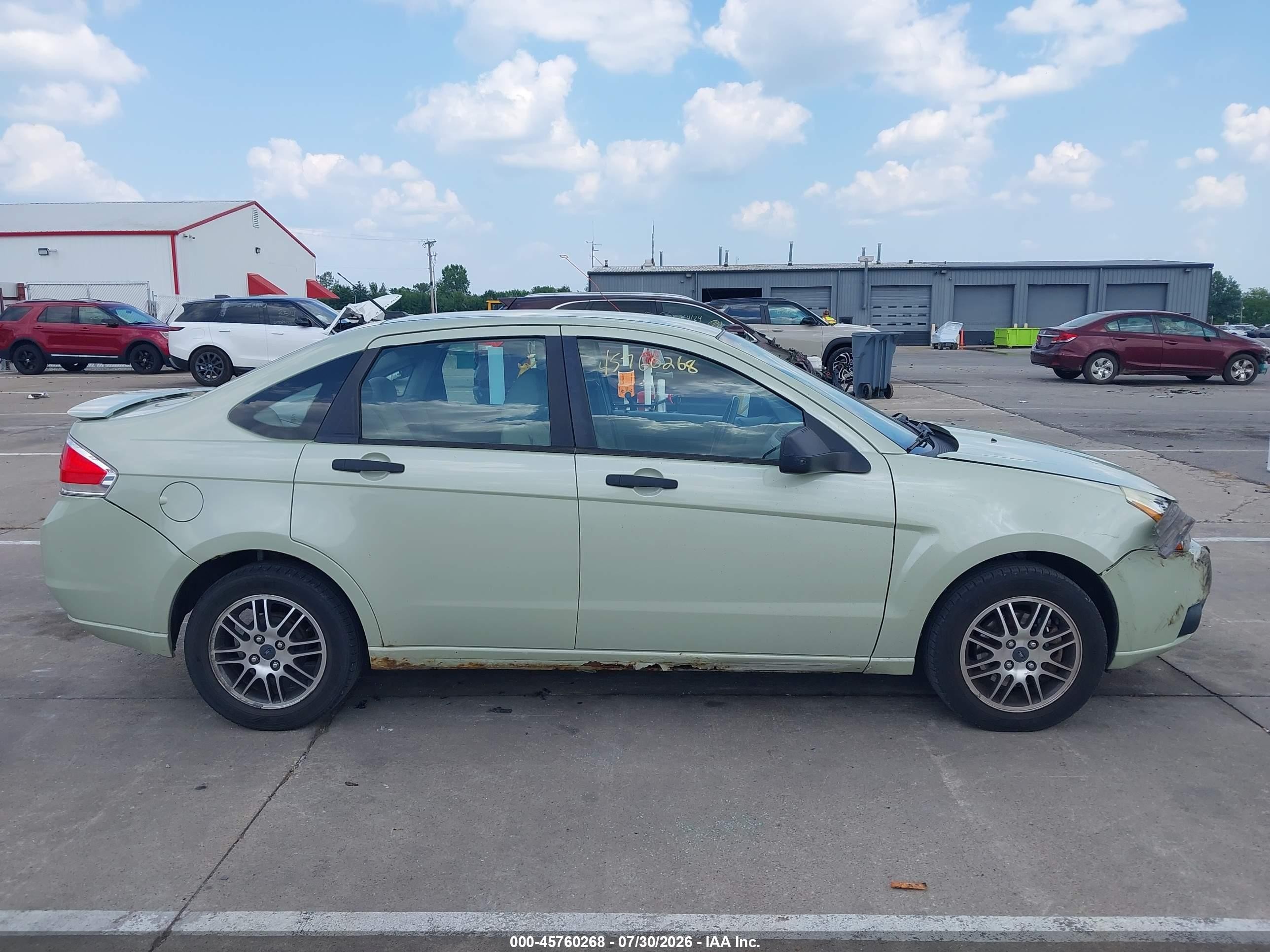 2010 Ford Focus Se Бирюзовый vin: 1FAHP3FN4AW295546