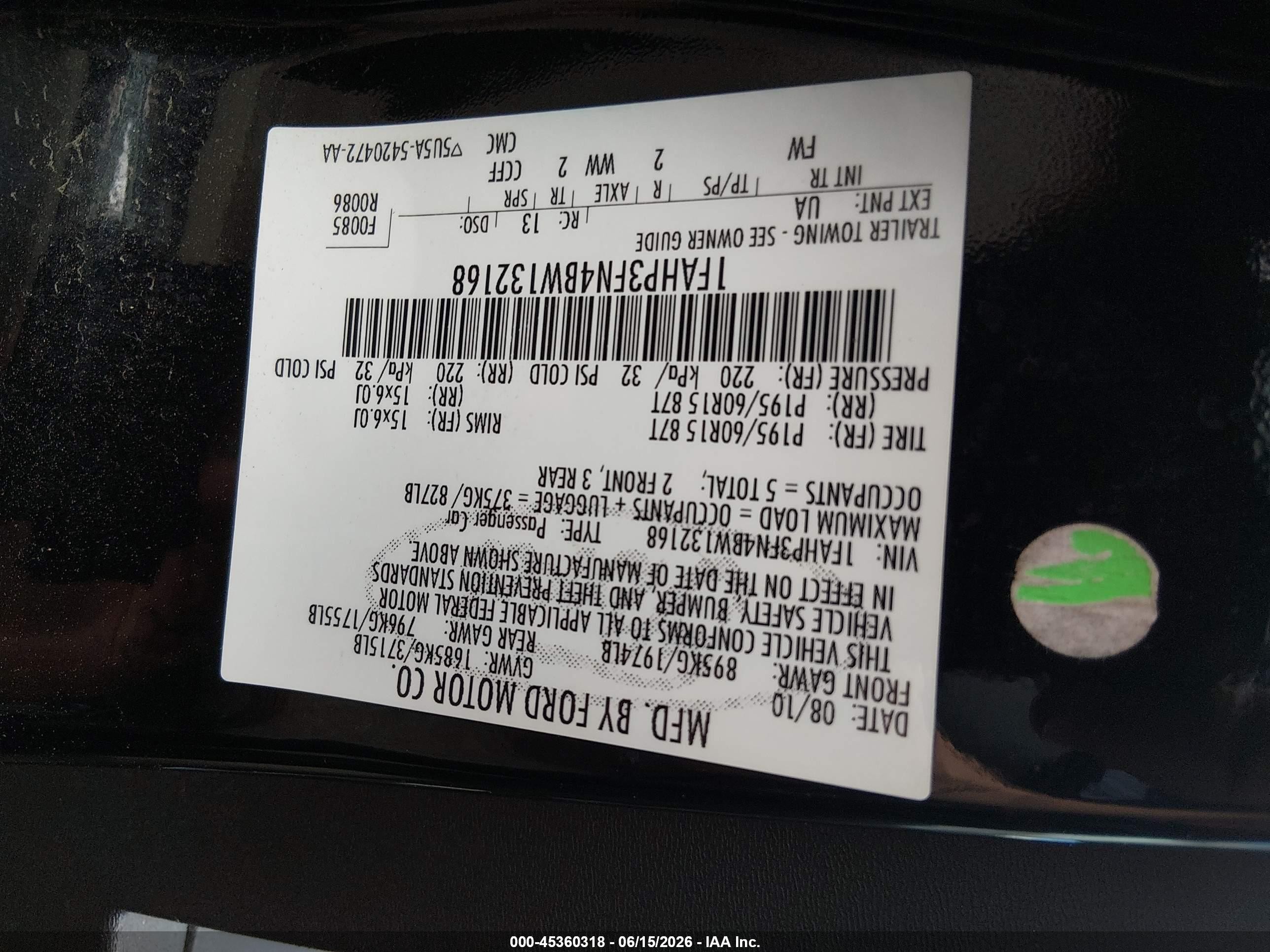 2011 Ford Focus Se Black vin: 1FAHP3FN4BW132168