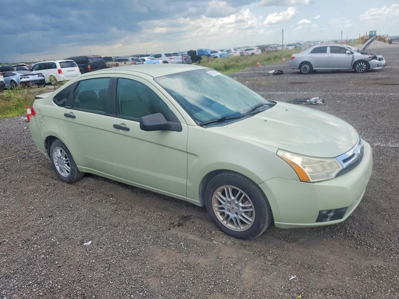 2011 Ford Focus Se Green vin: 1FAHP3FN4BW133014