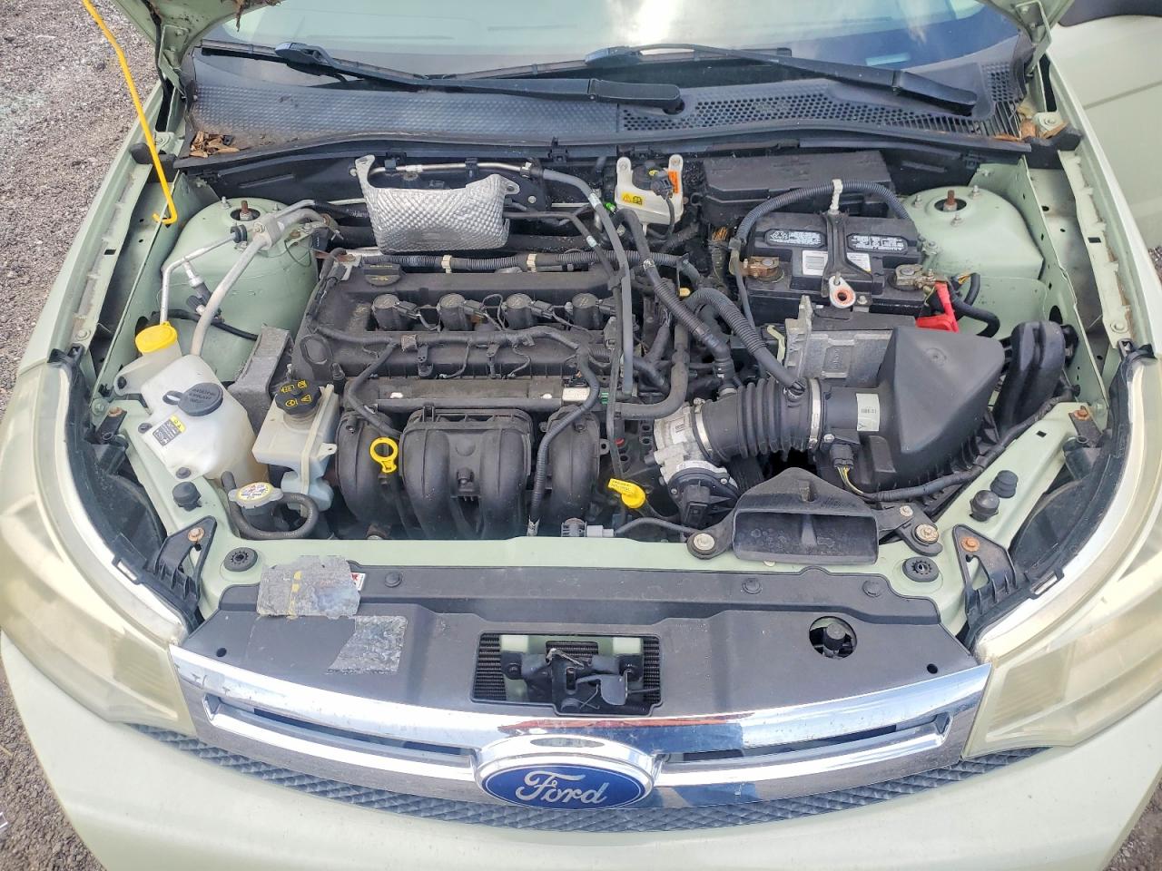 2011 Ford Focus Se Green vin: 1FAHP3FN4BW133014